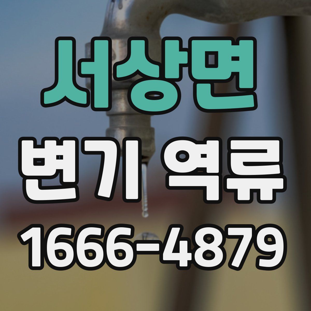 서상면 변기 역류