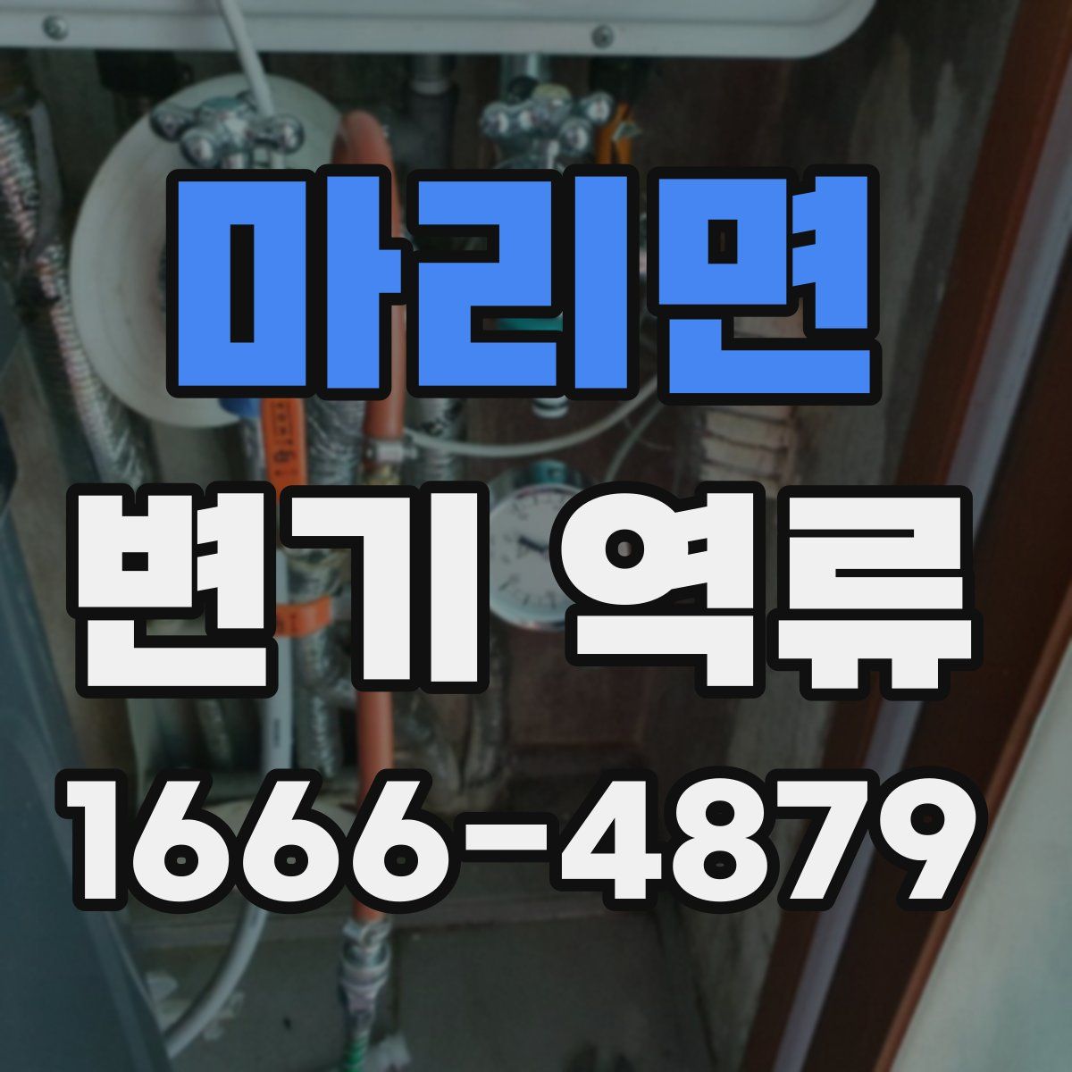 마리면 변기 역류