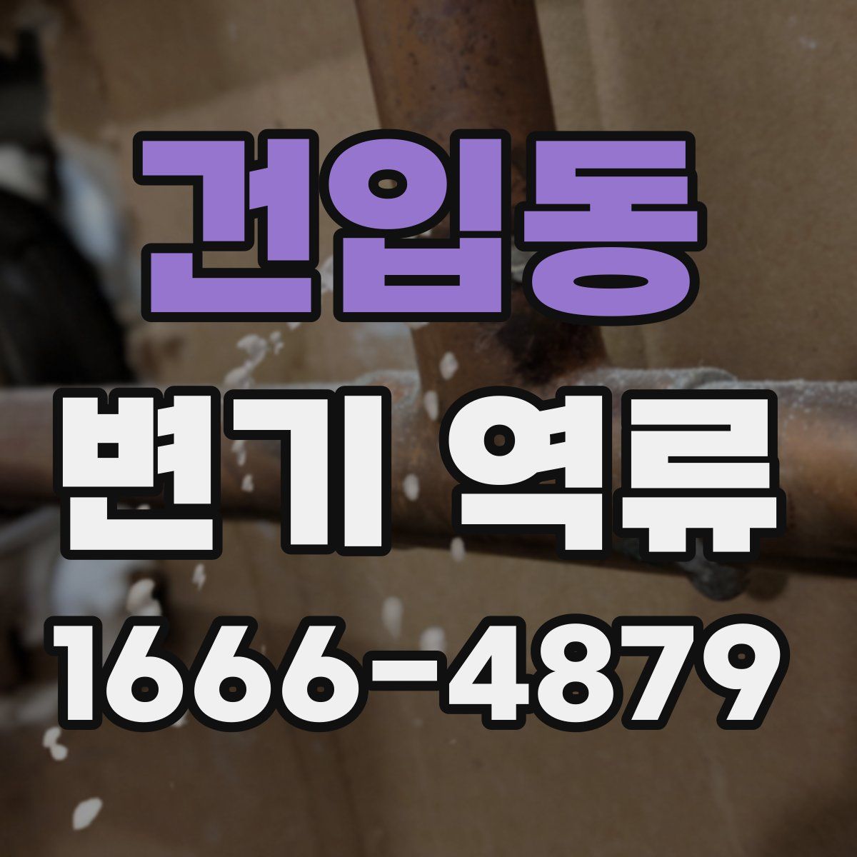 건입동 변기 역류