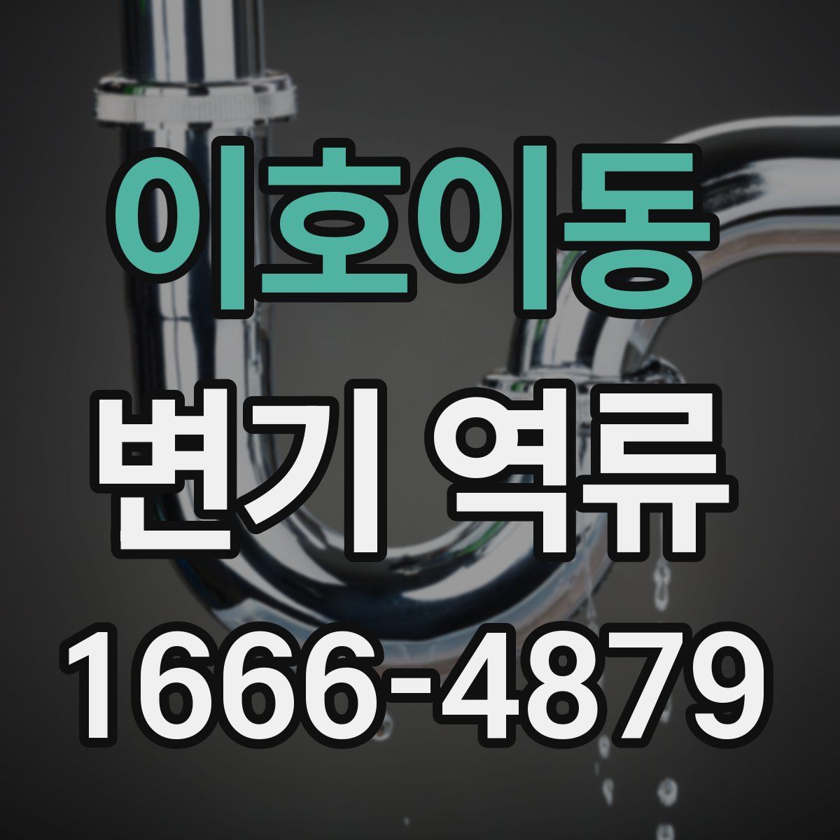 이호이동 변기 역류
