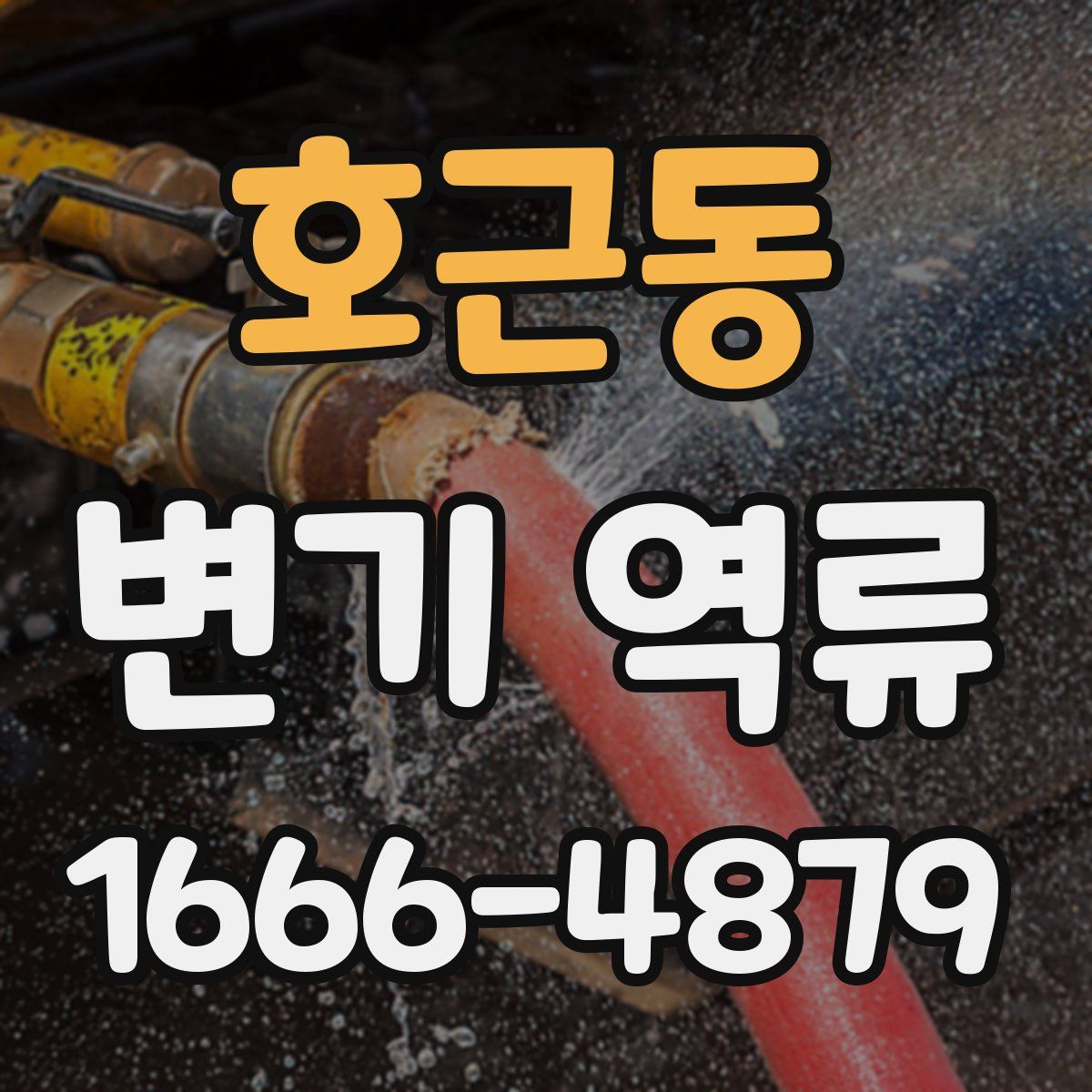 호근동 변기 역류