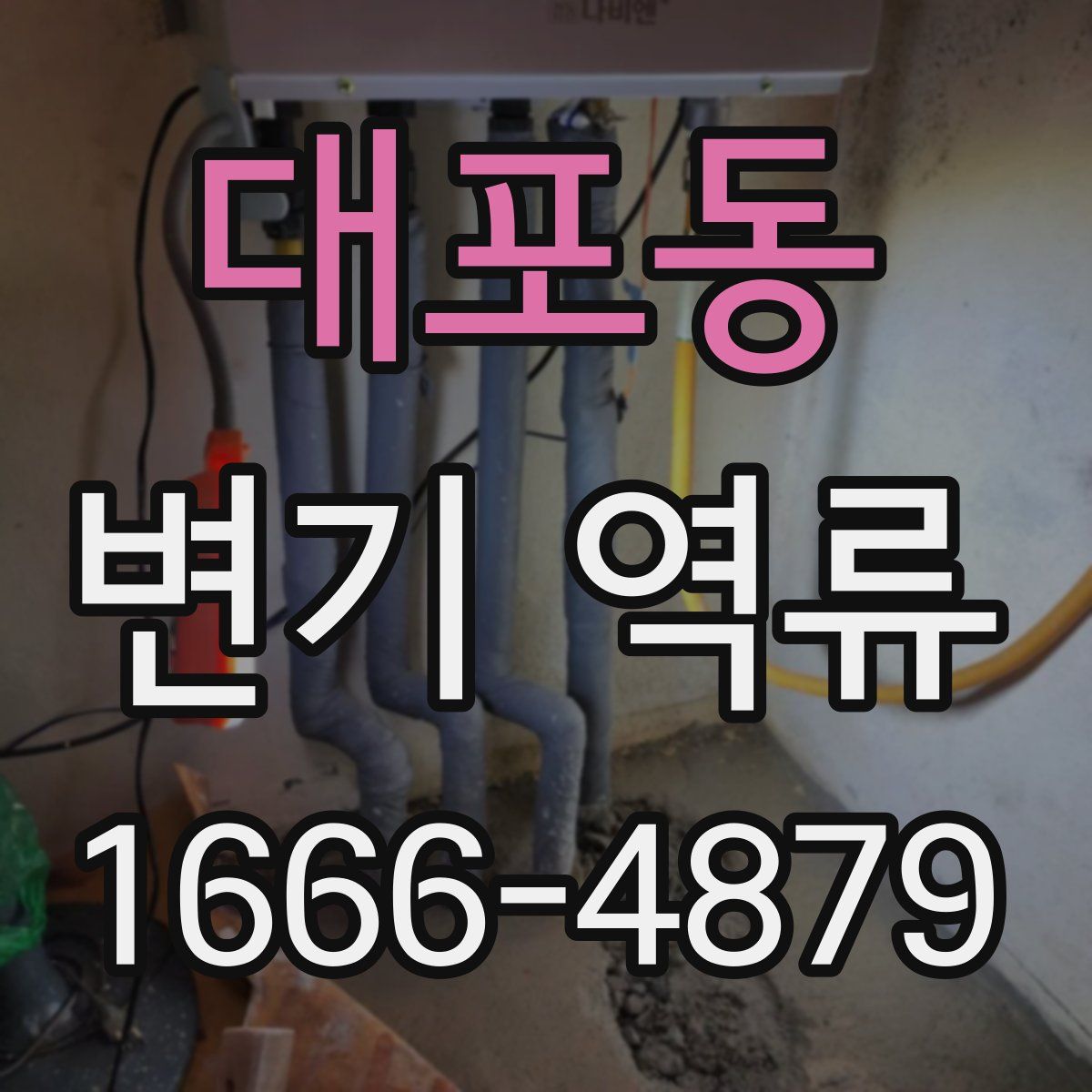 대포동 변기 역류