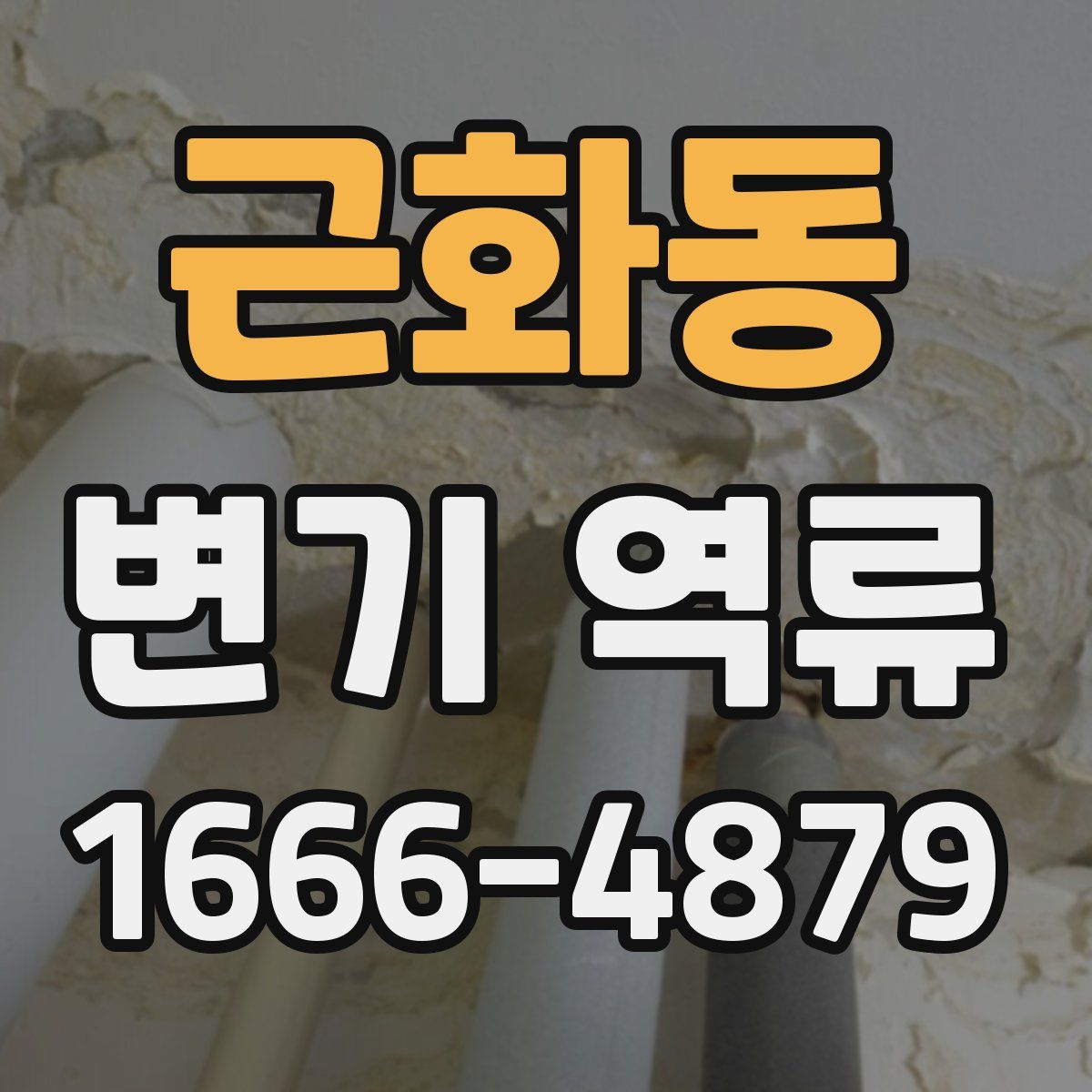 근화동 변기 역류