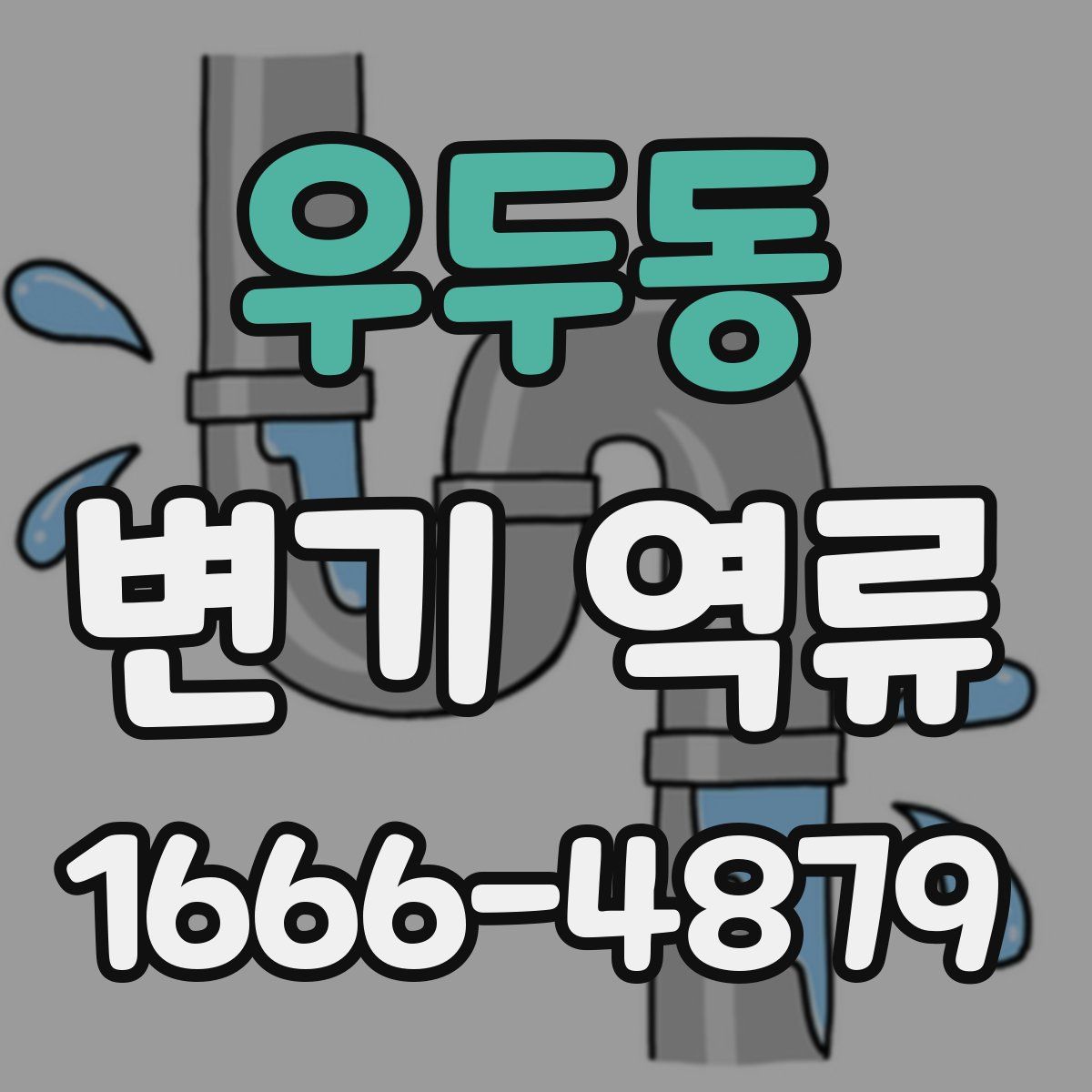 우두동 변기 역류