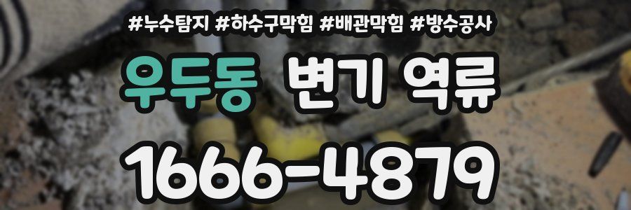 우두동 변기 역류