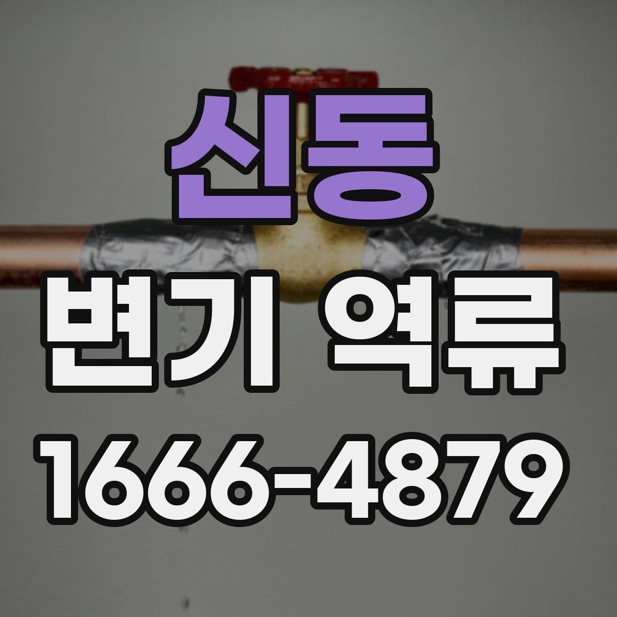 신동 변기 역류