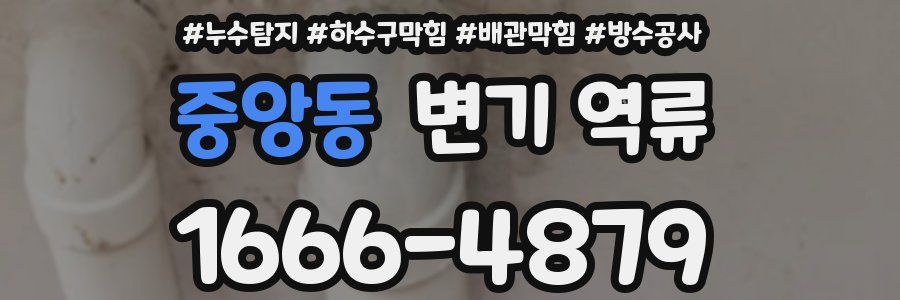 중앙동 변기 역류