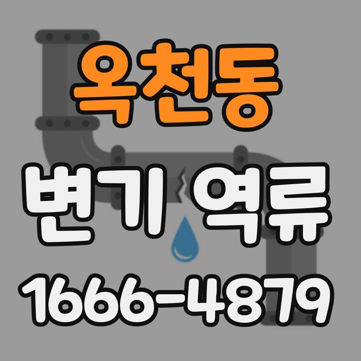 옥천동 변기 역류 발생 시 배수 이상을 확인하는 법