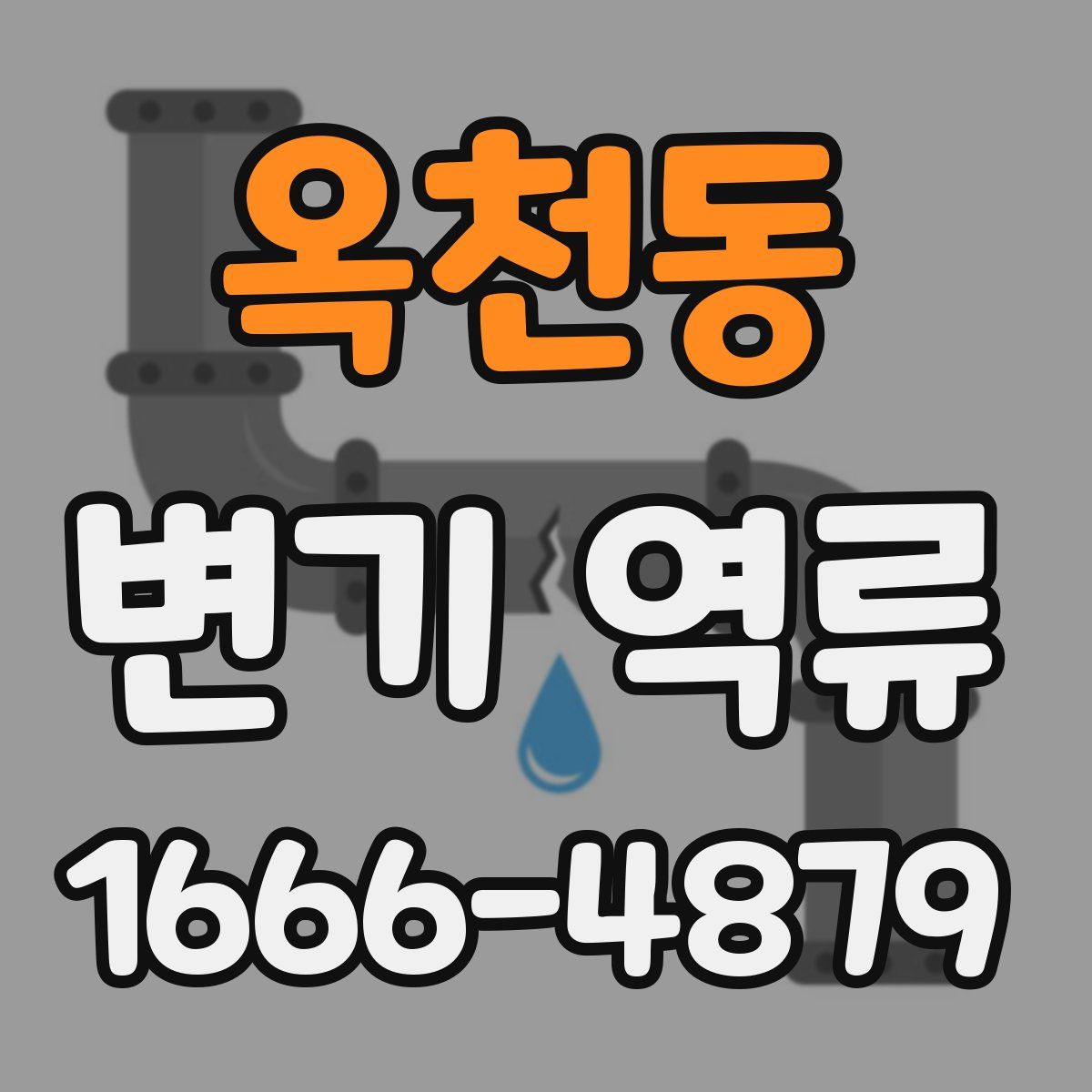 옥천동 변기 역류