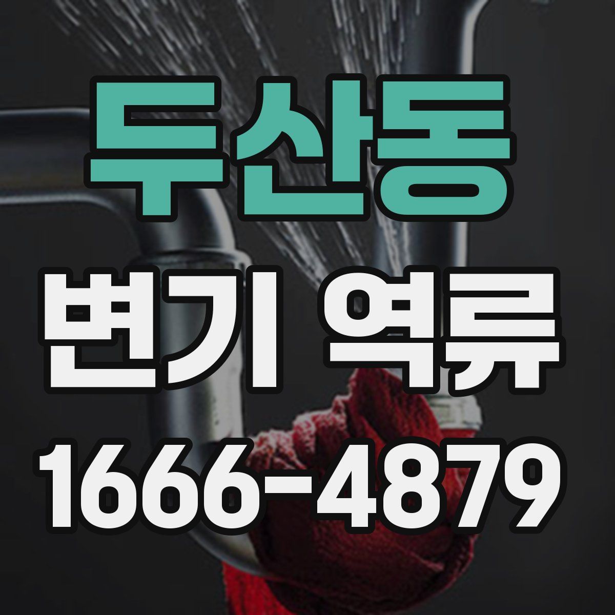 두산동 변기 역류
