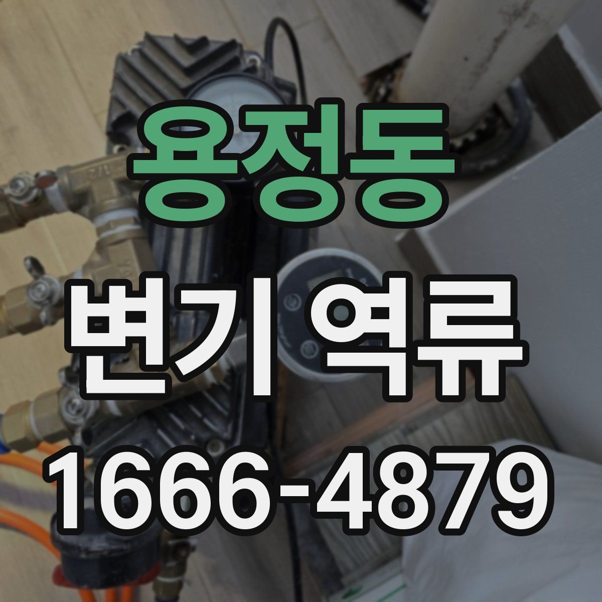 용정동 변기 역류