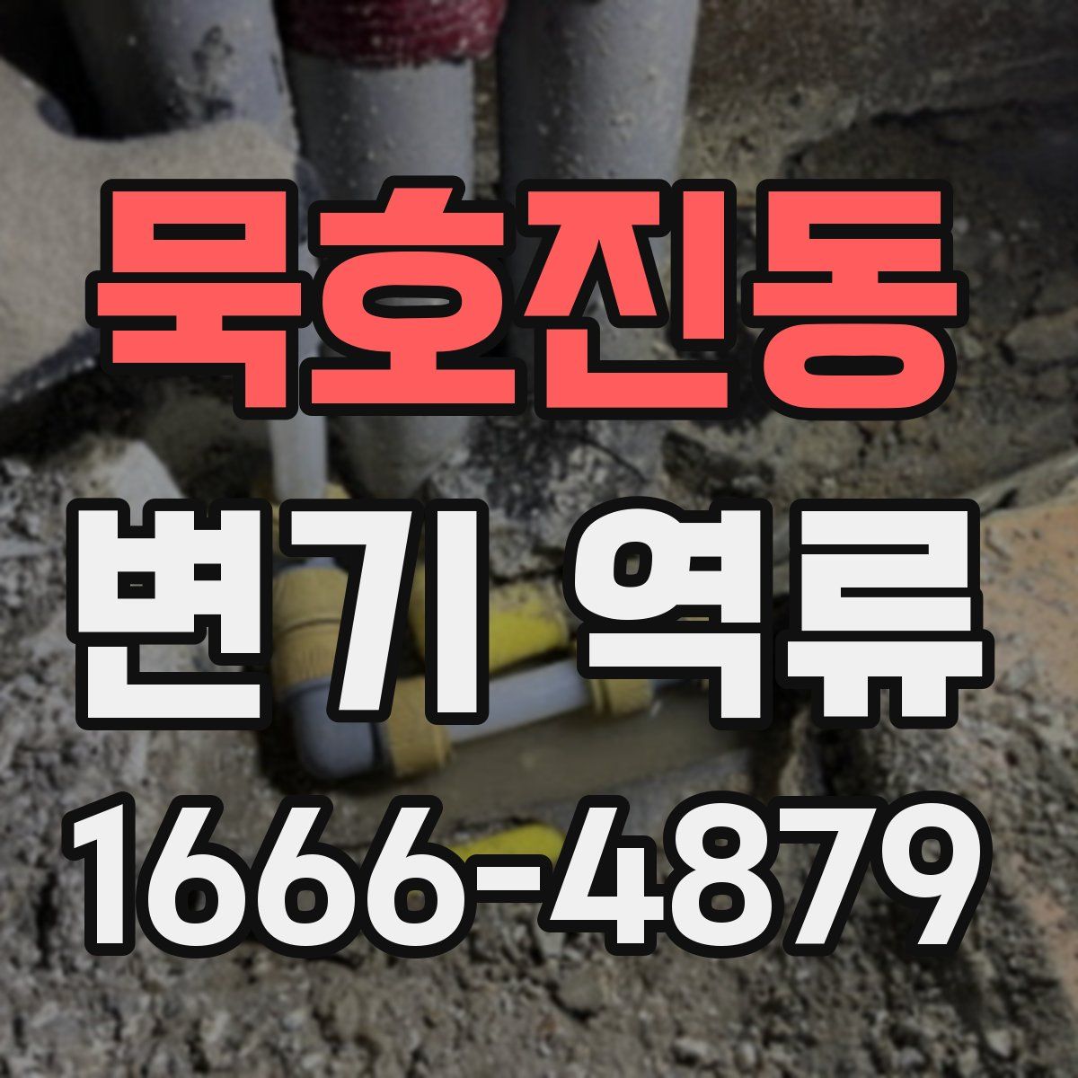 묵호진동 변기 역류
