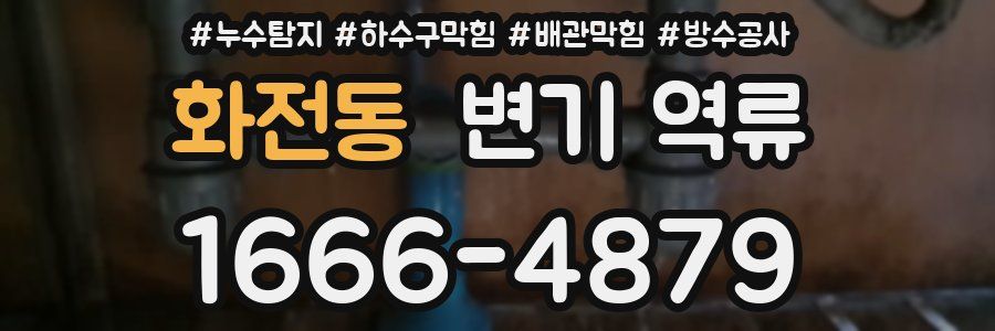 화전동 변기 역류