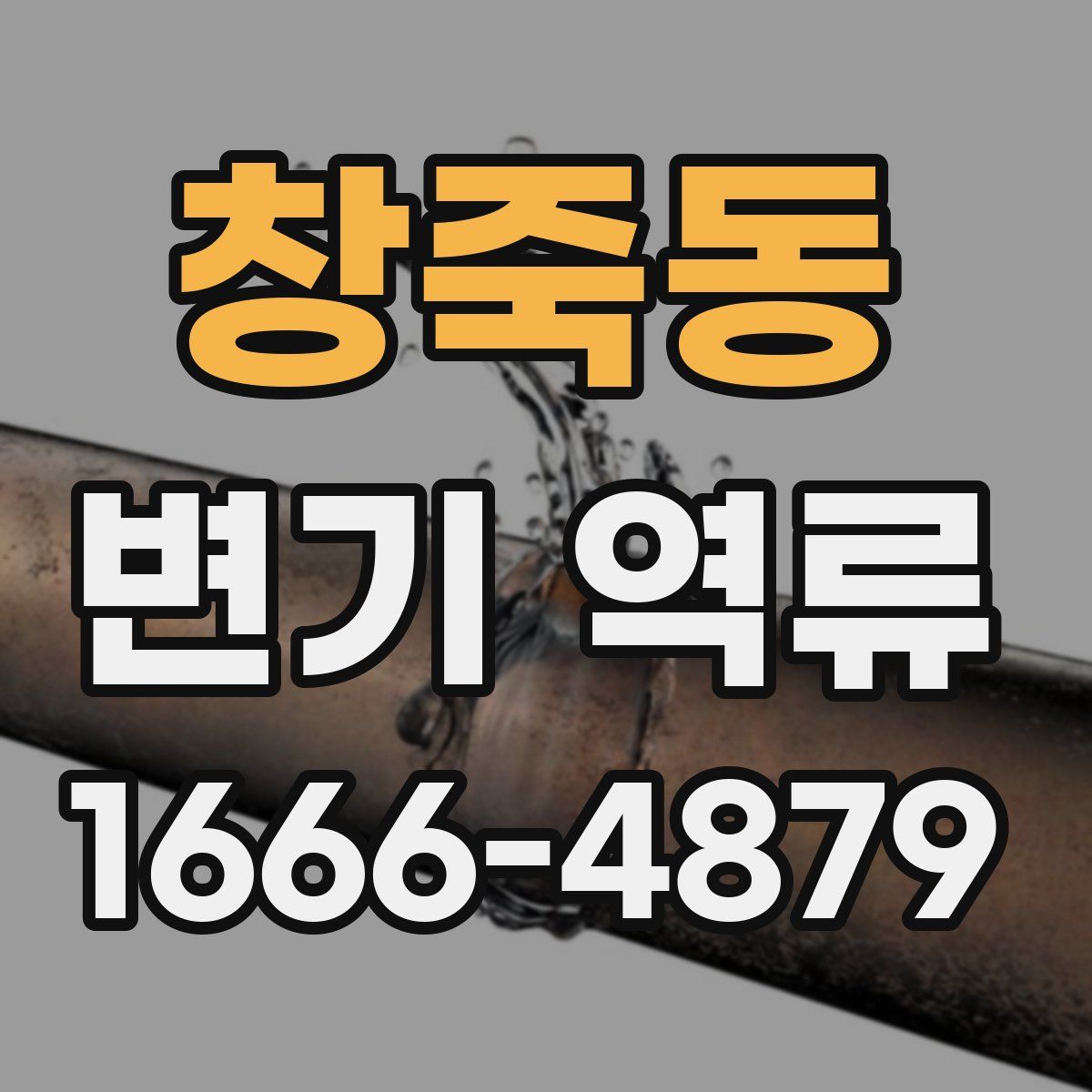 창죽동 변기 역류