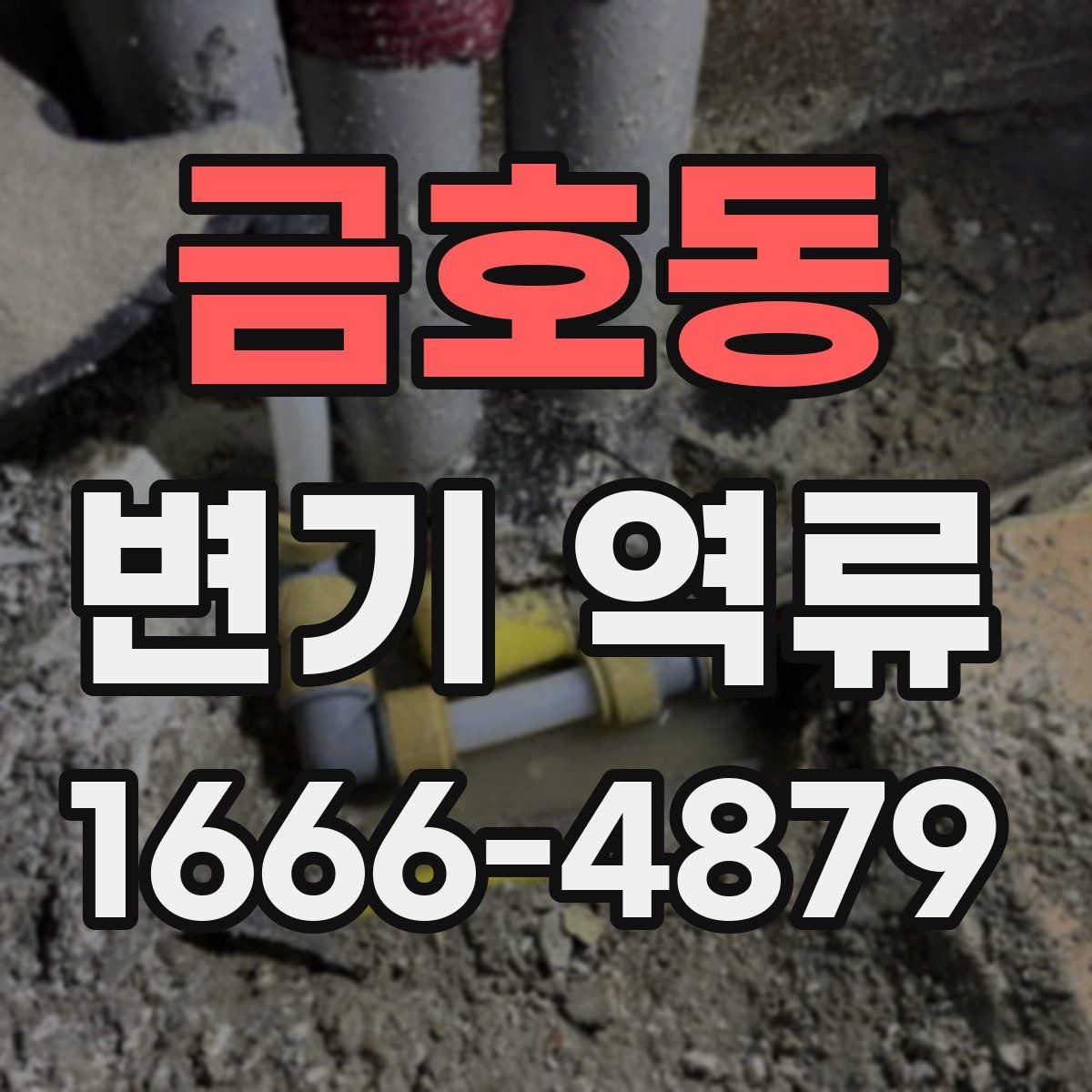 금호동 변기 역류