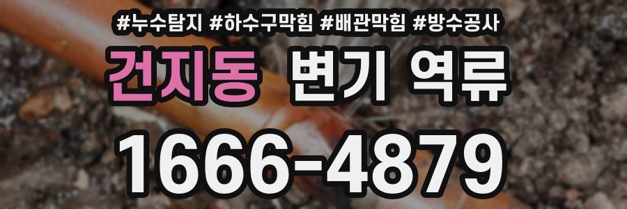 건지동 변기 역류