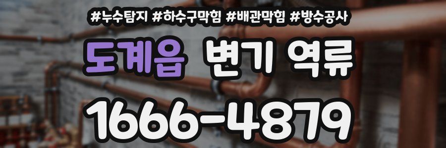 도계읍 변기 역류