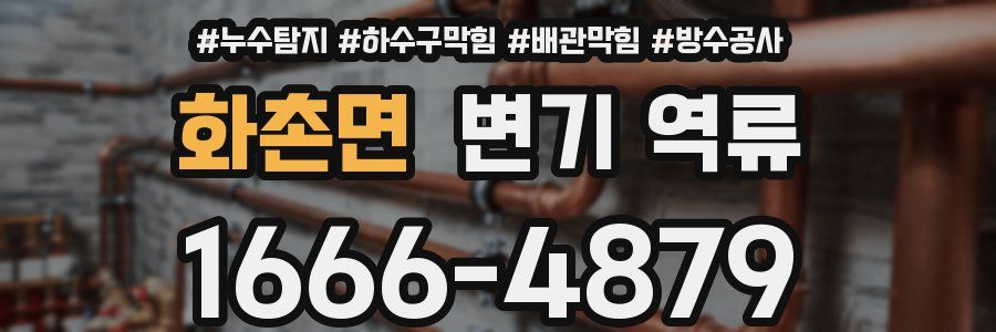 화촌면 변기 역류
