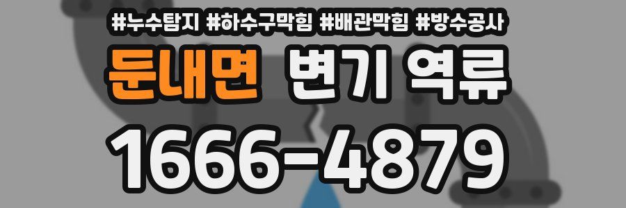 둔내면 변기 역류