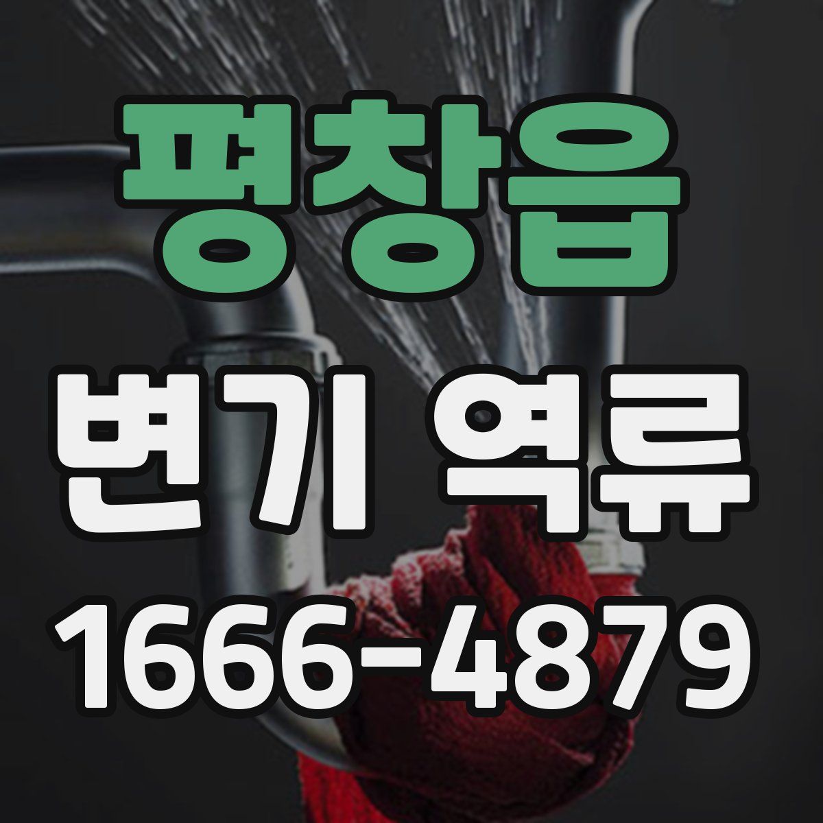평창읍 변기 역류