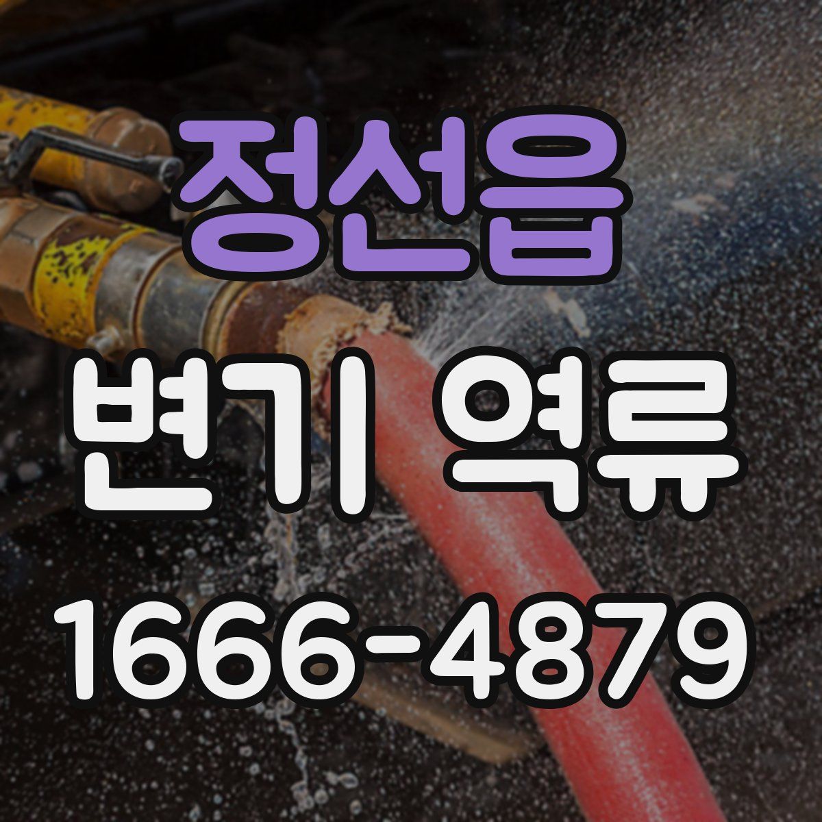 정선읍 변기 역류