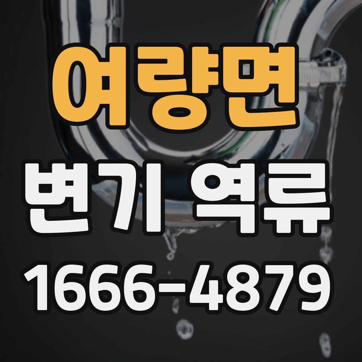 여량면 변기 역류