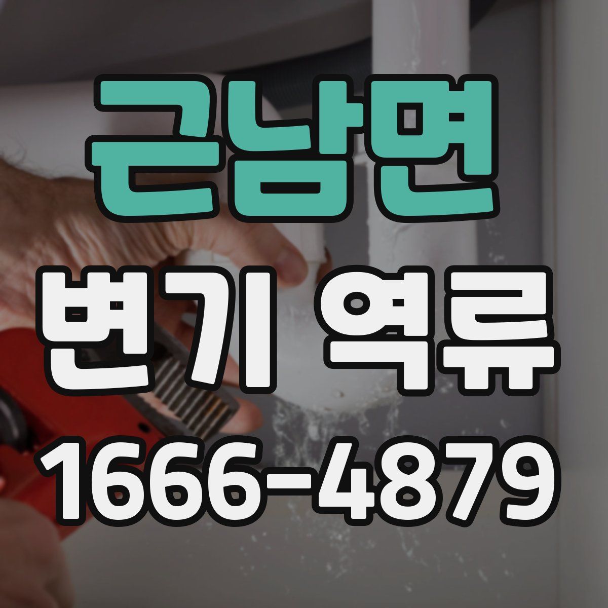 근남면 변기 역류