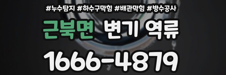 근북면 변기 역류