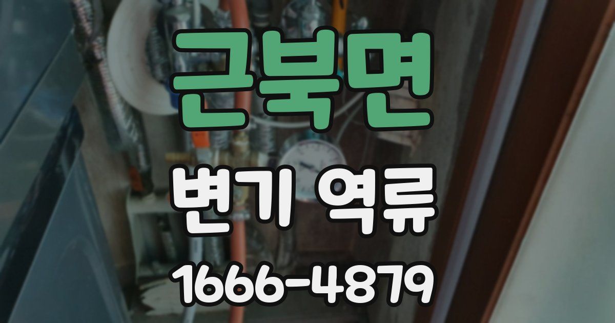 근북면 변기 역류