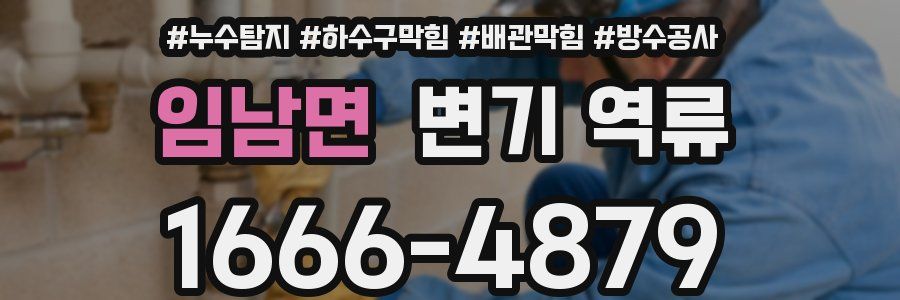 임남면 변기 역류
