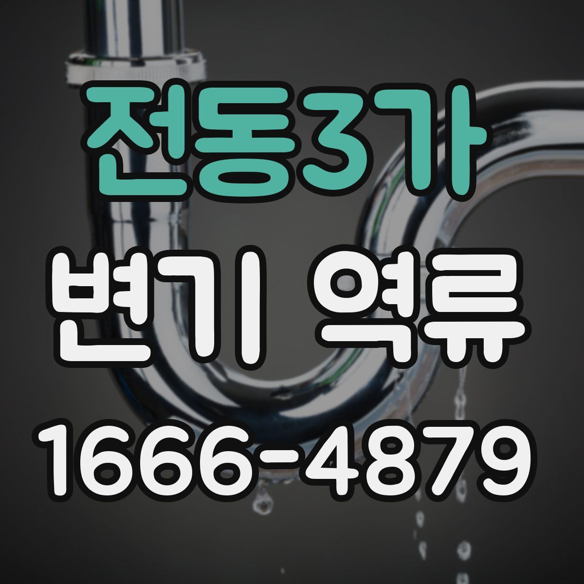 전동3가 변기 역류