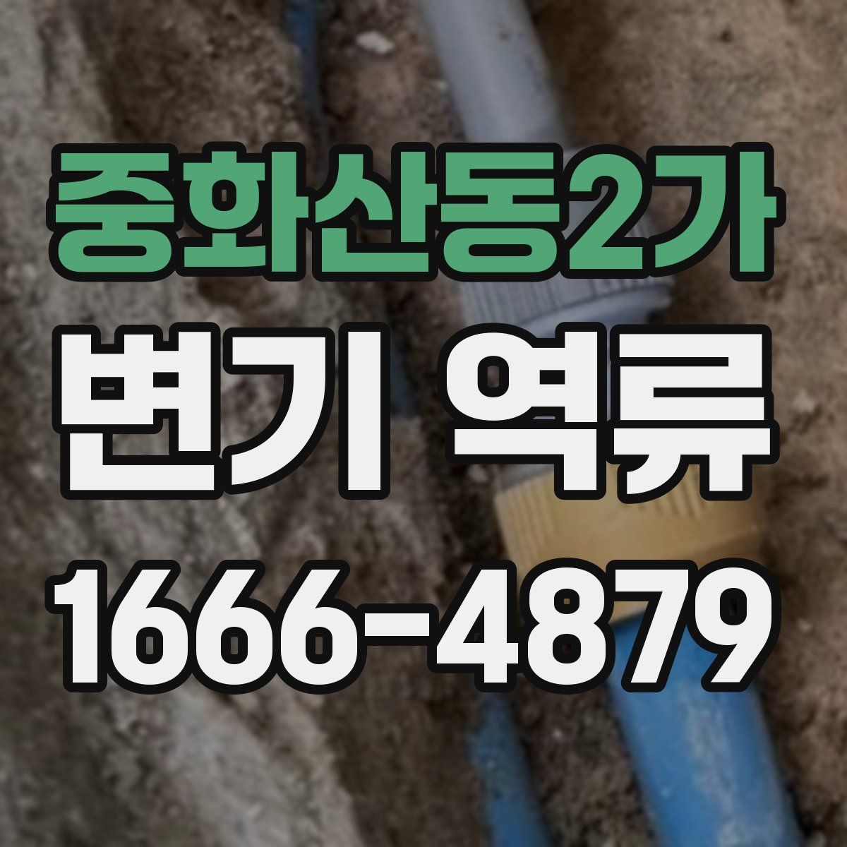 중화산동2가 변기 역류