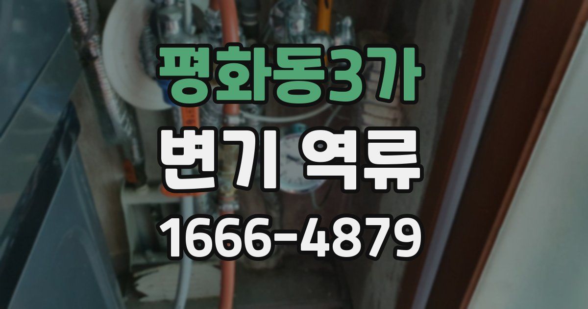 평화동3가 변기 역류