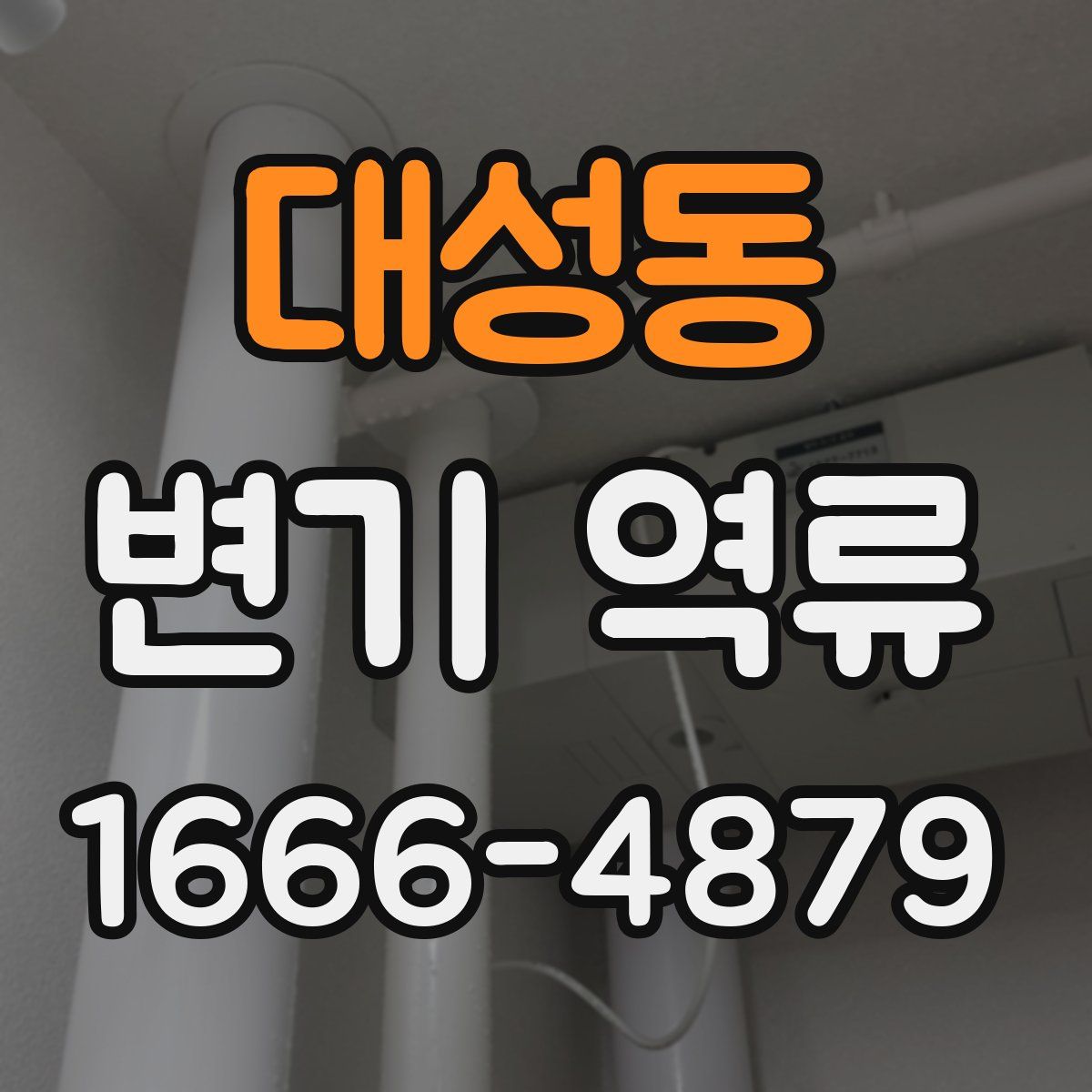 대성동 변기 역류
