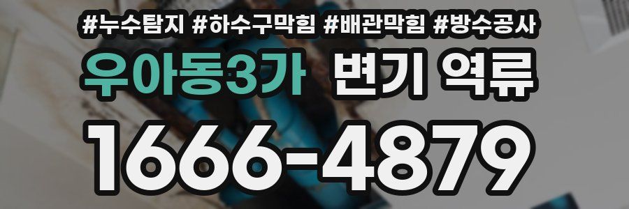 우아동3가 변기 역류