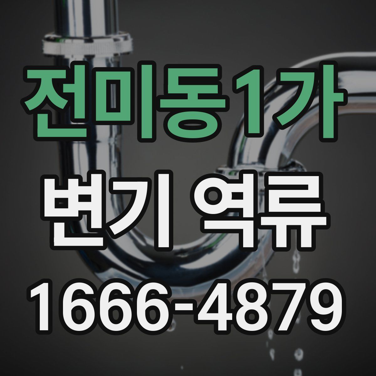 전미동1가 변기 역류