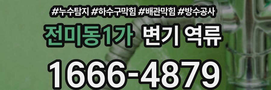 전미동1가 변기 역류