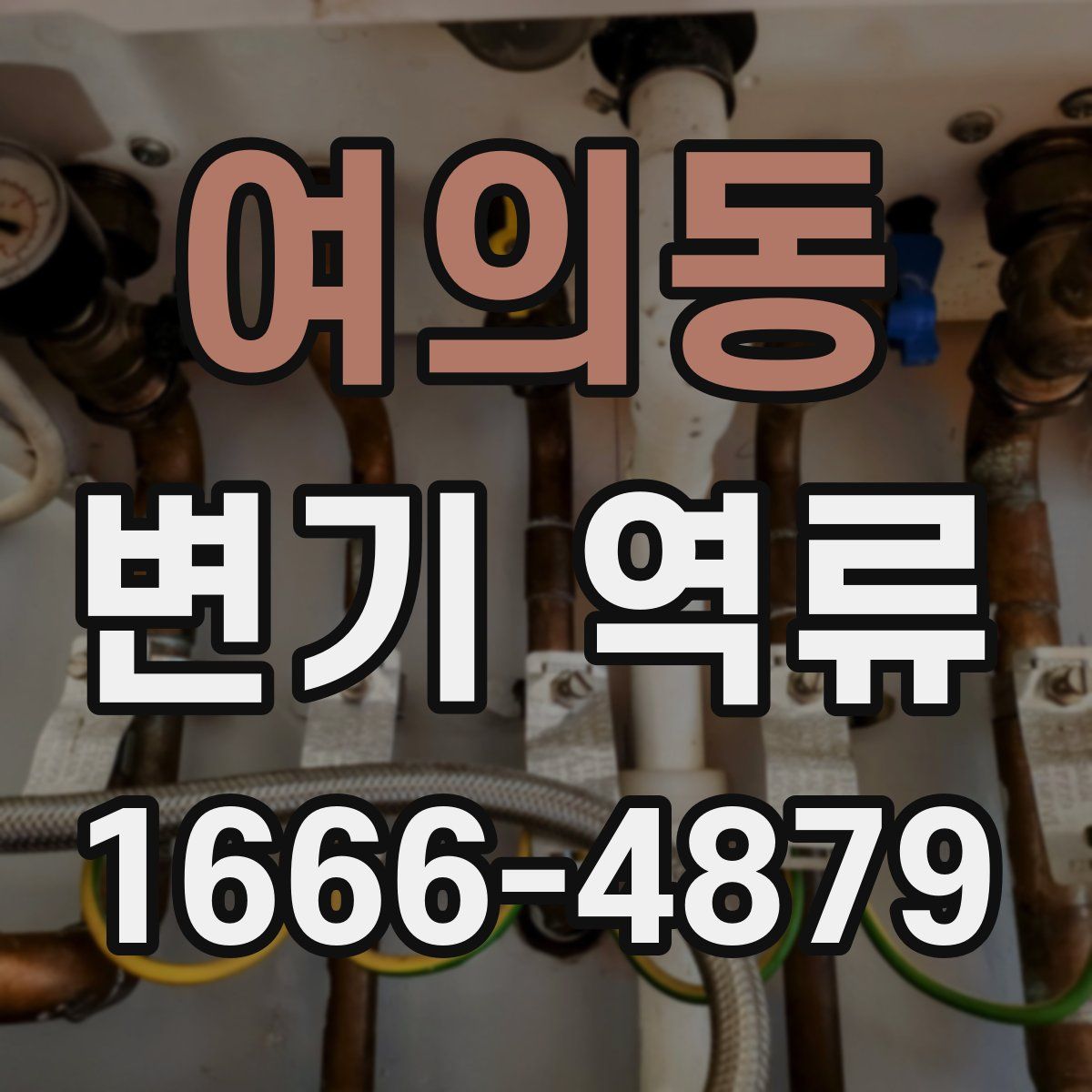 여의동 변기 역류