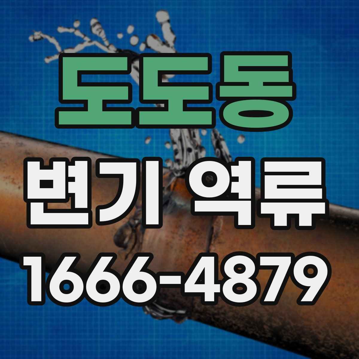 도도동 변기 역류
