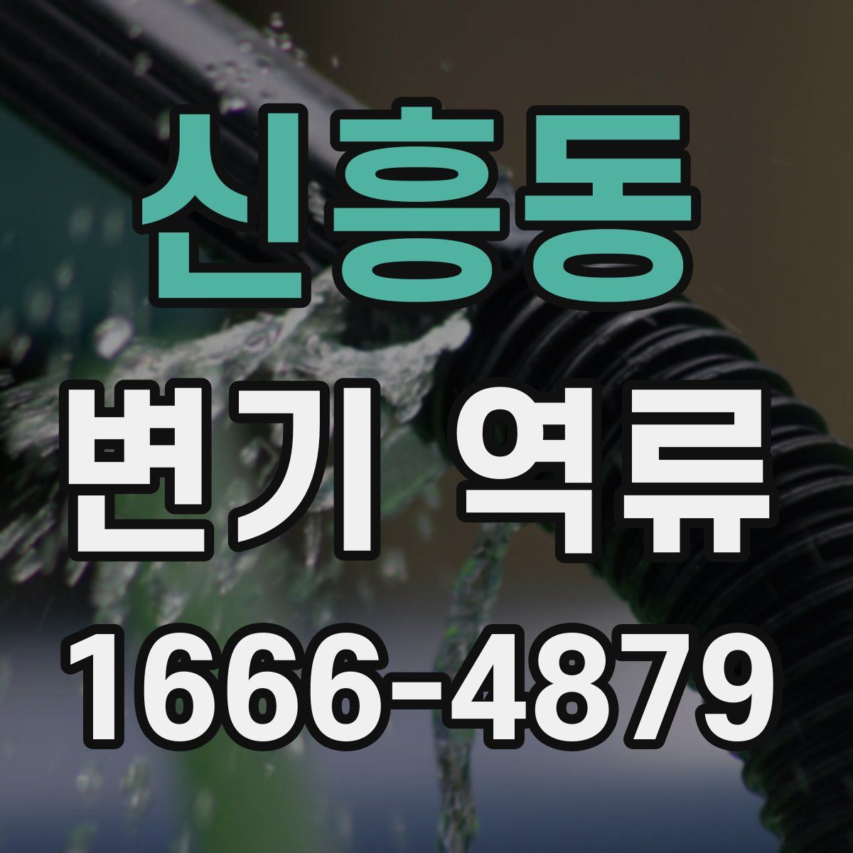 신흥동 변기 역류