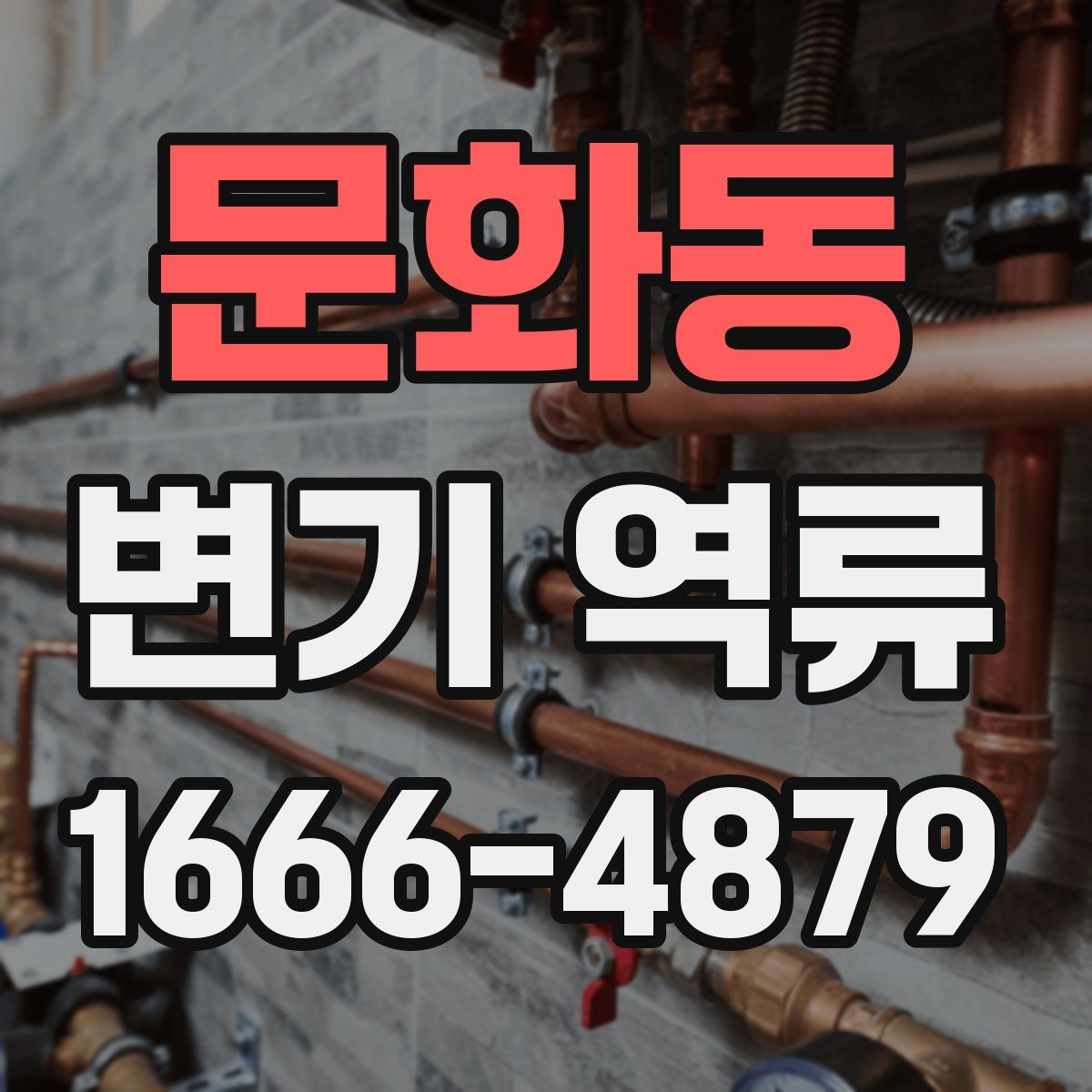 문화동 변기 역류