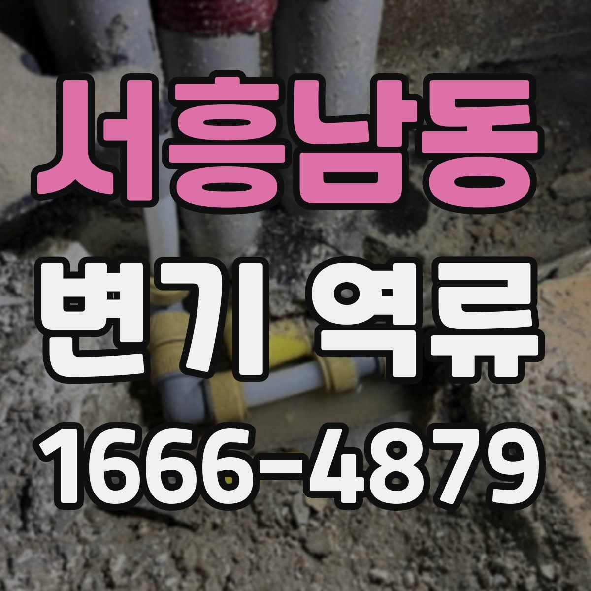 서흥남동 변기 역류