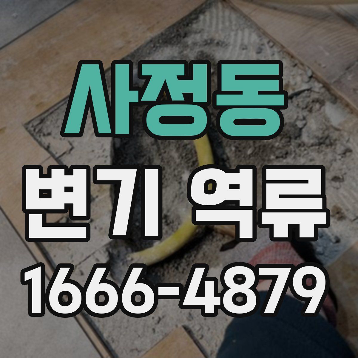 사정동 변기 역류