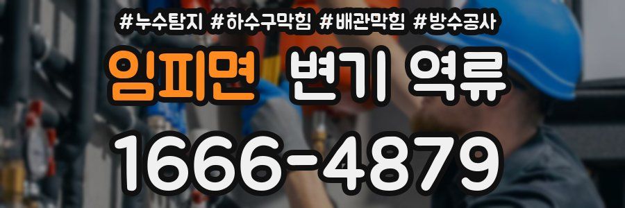 임피면 변기 역류