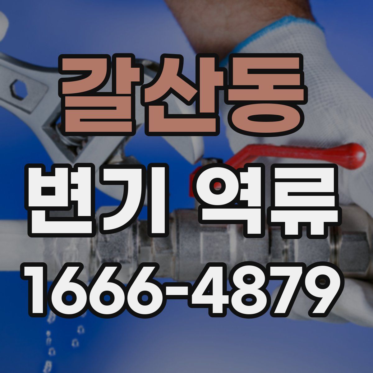 갈산동 변기 역류