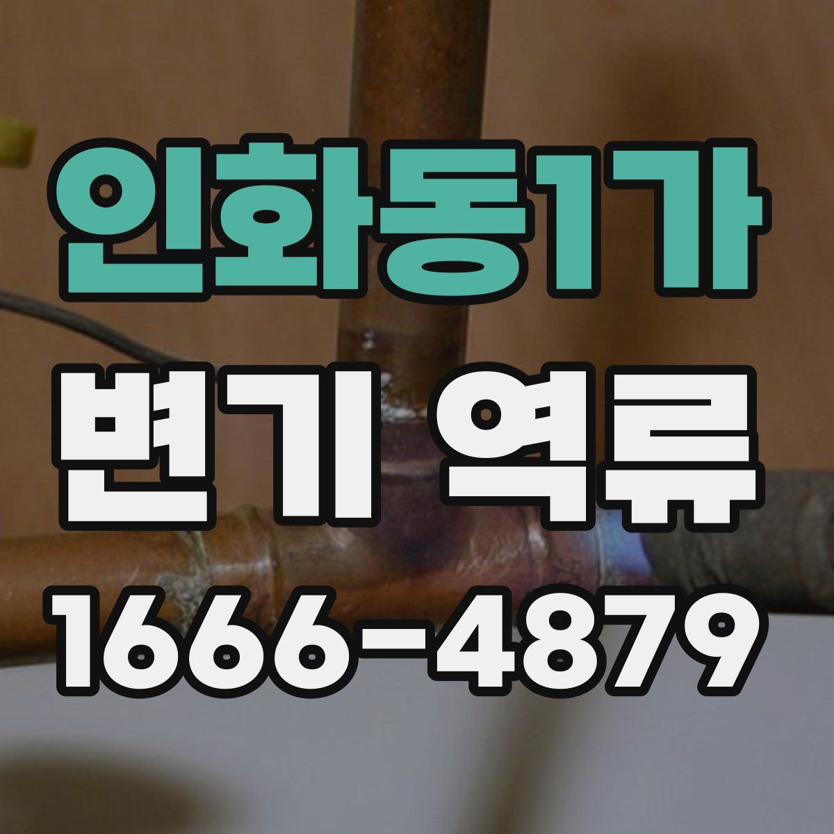 인화동1가 변기 역류