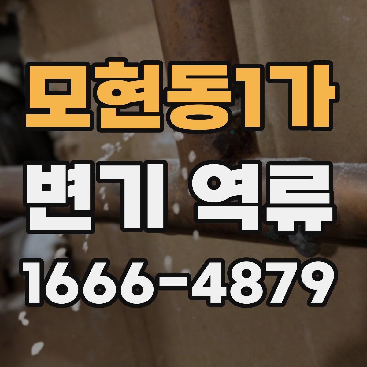 모현동1가 변기 역류