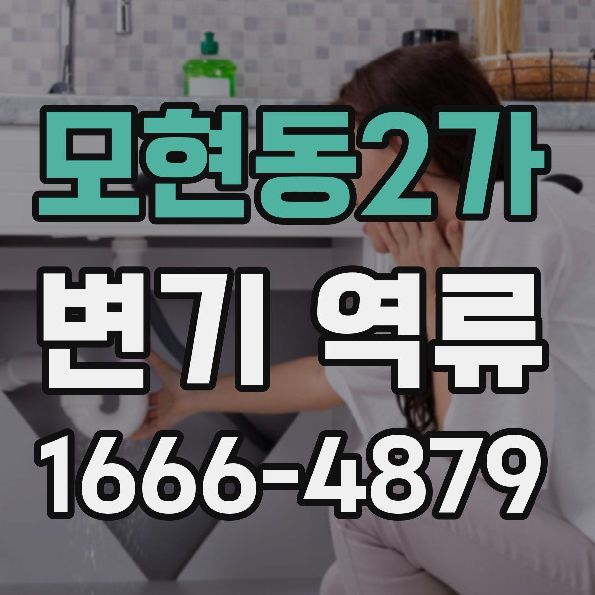 모현동2가 변기 역류