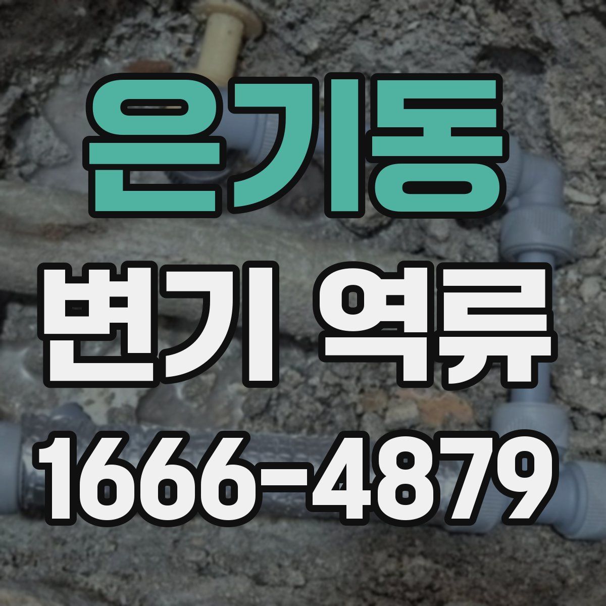 은기동 변기 역류