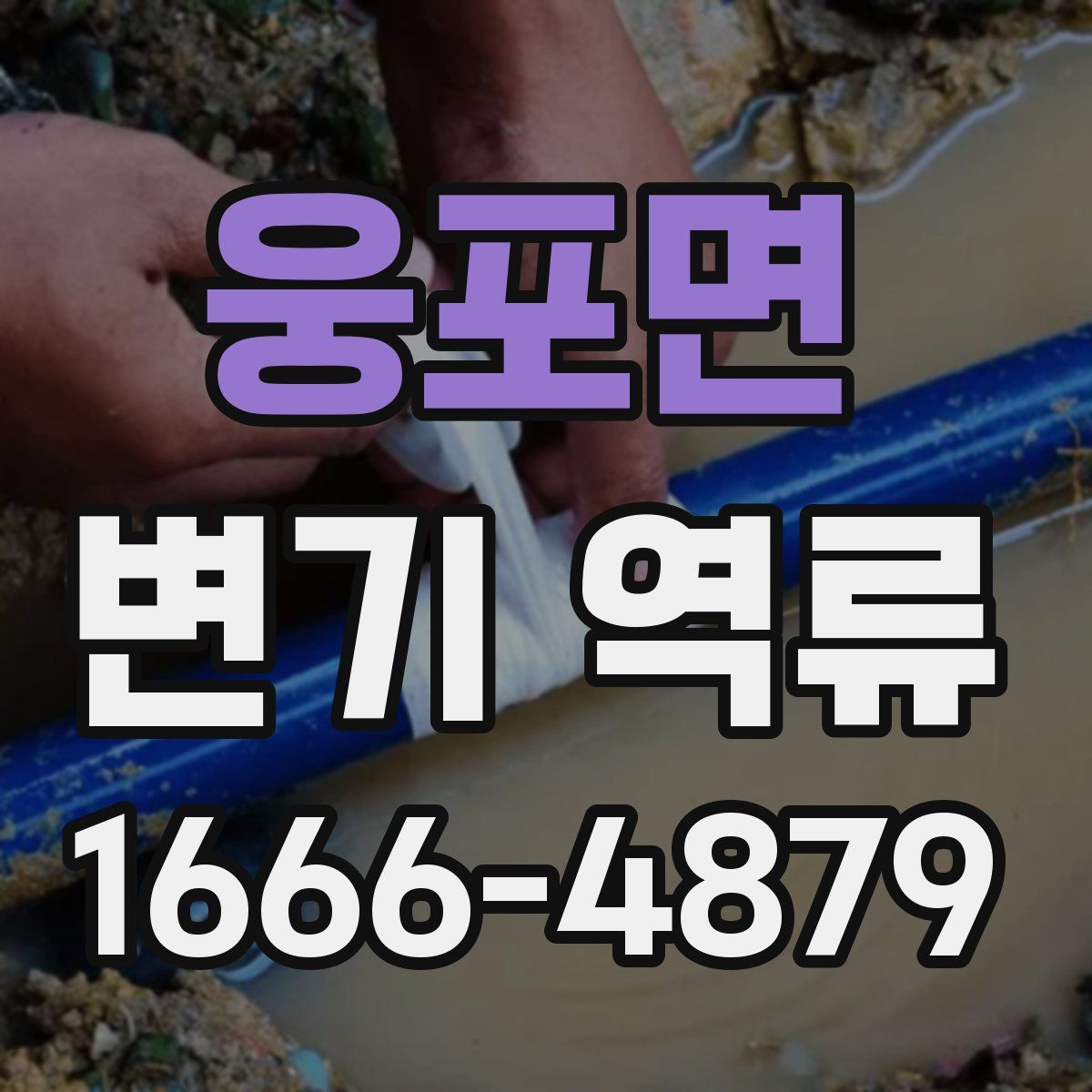 웅포면 변기 역류